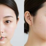 思春期ニキビと大人ニキビの違いと、#肌をメイクする石鹸を使った正しい洗顔方法を表現