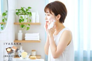 弱アルカリ性石鹸 #肌をメイクする石鹸でツッパリ感ゼロの洗顔