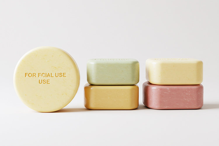 洗顔石鹸と化粧石鹸の違いを示す写真