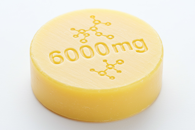 コラーゲン6000mg配合の洗顔石鹸のイメージ
