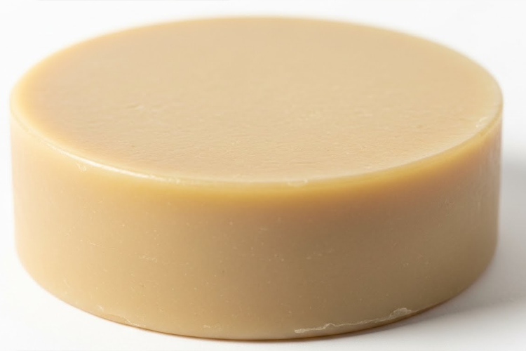 #肌をメイクする石鹸のクローズアップ写真