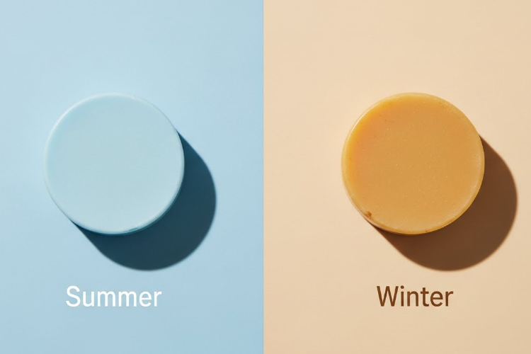 夏と冬で使い分ける洗顔石鹸の比較