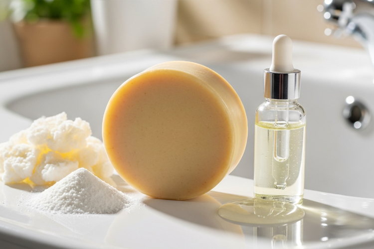 #肌をメイクする石鹸と美容成分の原材料